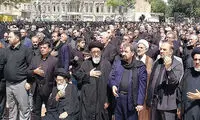 محسن رضایی و پزشکیان در روز عاشورا در تبریز