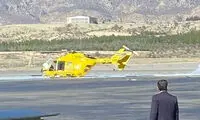 سقوط بالگرد اورژانس ایلام