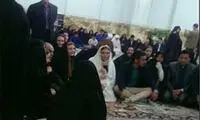 عکسی از مراسم عقد رضا قوچان نژاد