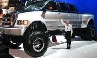 عکس: خودروی شاسی خیلی بلند!