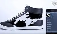 عکس: کفش هایی با طرح های متحرک!