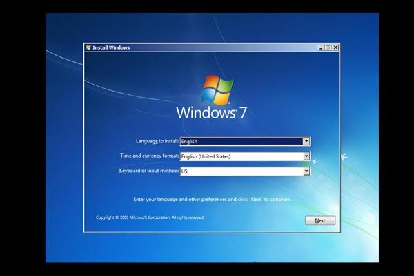 عبور از پسورد Windows 7 در 9 ثانیه