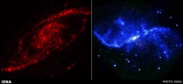 تصاویر خارق‌العاده از آتش‌بازی کهکشان