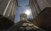عکس: باغ عمارت فتح آباد کرمان