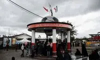 تصاویری از مراسم اولین سالگرد «هادی نوروزی»