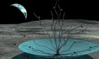 این اثر هنری به ماه می‌رود