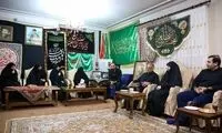 تصاویری از پزشکیان در منزل سردار سلیمانی 