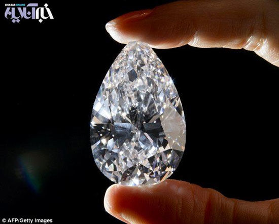 گران ترین الماس حراج کریستی +عکس