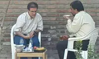 دیدار ضرغامی و حسین کروبی!