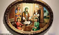 نمایشگاه نقاشی های مذهبی قهوه خانه ای