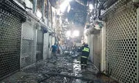 آتش سوزی بازار زرگرها در کرمانشاه مهار شد