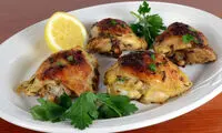 طرز تهیه ران مرغ با طعم لیمو