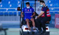 مصدومیت ستاره الهلال پس از گلزنی به استقلال