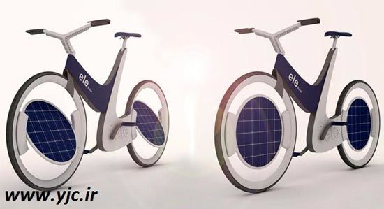 دوچرخه خورشیدی با طراحی ایرانی +عکس