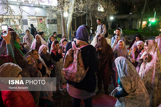 مراسم قاشق‌زنی در تهران