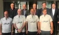 دیدار کادرفنی تیم امید با تاج