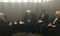 روحانی با رئیس‌جمهور ایرلند دیدار کرد