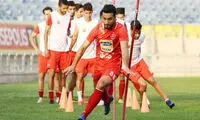 ویراژِ سیا نعمتی در تمرین پرسپولیس