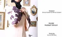 بازیگر زن سینما و تلویزیون، مدل شد +عکس