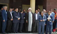 عکس: بازدید آملی لاریجانی از کهریزک