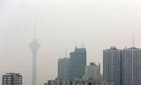 هوای تهران آلوده شد