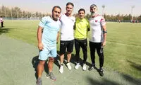 مهدوی‌کیا در تمرین پرسپولیس