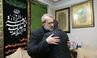 ابراز همدردی لاریجانی با پسران سردار سلیمانی