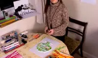 نقاشی به سبکی که تا به حال ندیده اید