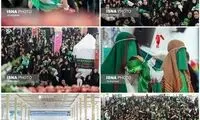 تصاویری از همایش شیرخوارگان حسینی