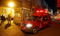 مانور اطفای حریق آتش‌نشانی در بازار تهران
