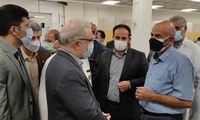 بازدید سرزده نمکی از یک مرکز واکسیناسیون
