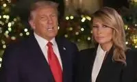 ترامپ و ملانیا: واکسن کرونا، معجزه کریسمس بود