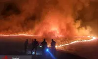 آتش‌سوزی وسیع در انگلیس
