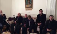 عکس: بزرگان پرسپولیس در منزل بهزادی