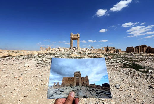 همه مکان هایی که داعش نابود کرد