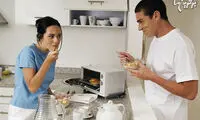اگر ایستاده غذا بخورید، لاغر می‌شوید!