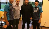 حضور گل‌محمدی در تمرین تیم فوتبال المپیک