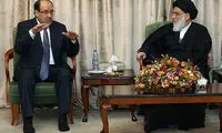 دیدار نوری مالکی با آیت الله هاشمی شاهرودی