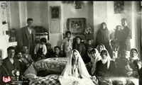 مراسم پاگشايی عروس در قدیم