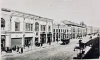 عکسی قدیمی از میدانی در تهران که بارها شکل عوض کرد