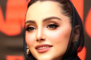 عکس جدید نازنین بیاتی با یک استایل چرم و جذاب