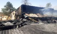 آتش‌سوزی در ۲۰ غرفه بازار گل محلاتی