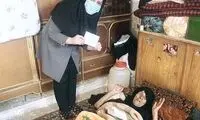 واکسیناسیون مادربزرگ ۱۳۰ساله در خوزستان