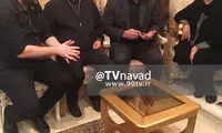 عباس جدیدی در خانه مرحوم پورحیدری