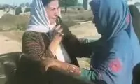 پوری بنایی در میان سیل‌زدگان سیستان‌وبلوچستان