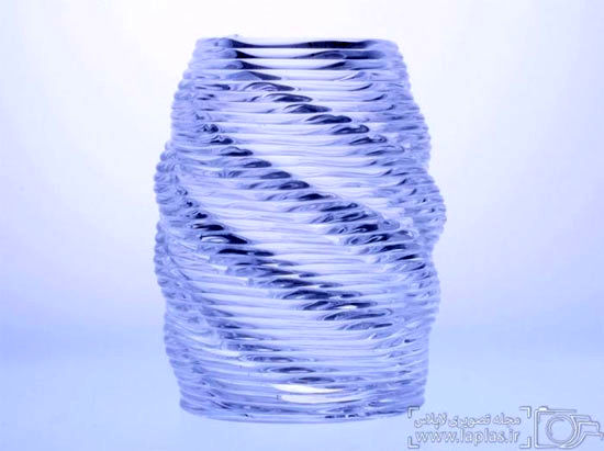 هنر زیبای چاپ سه بعدی ظروف شیشه ای