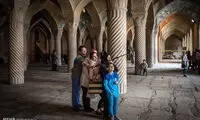 گردشگران نوروزی در مسجد وکیل شیراز