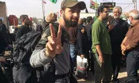 هنرمندان در راهپیمایی عاشقانه اربعین