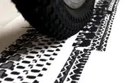 نقاشی با رد دوچرخه! +عکس