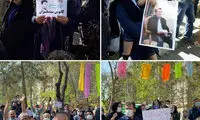 تجمع هواداران احمدی‌نژاد در نارمک